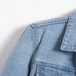 Vestes en jean d'hiver pour hommes de qualité supérieure fabriquées au Pakistan, à col montant, écologiques, respirantes, 100 % coton, design personnalisé, vente en gros - Product Image 5