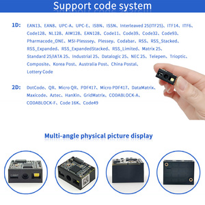 OEM高质量EMT8096条形码扫描仪模块1D 2D兼容<span class=keywords><strong>Arduino</strong></span> - Product Image 5