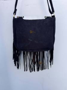 Nuevo Bolso de Hombro de Cuero Vacuno con Flecos Estilo Bohemio, Bolso de Mano Elegante, Bolso Pequeño de Cuero Vacuno en Oferta - Product Image 3