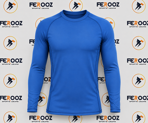 Camiseta Deportiva de Manga Larga Personalizada al por Mayor para Hombre, Sublimada, para MMA, BJJ, Compresión, Entrenamiento Atlético - Product Image 3