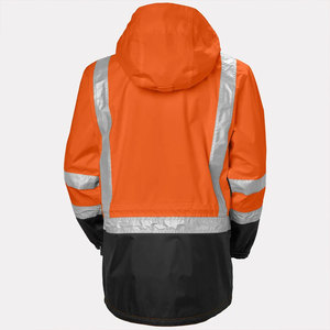 Hi Vis Construction Safety Uniforms Reflecting <b>Jacket</b> Coats Workwear High Visibility Safety Clothing Security <b>Worker</b> <b>Jackets</b> - Product Image 2