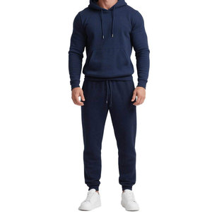 Ensemble de survêtement homme pas cher avec logo personnalisé, couleurs contrastées, nouveau design streetwear, décontracté pour l'hiver, pour le jogging - Product Image 4