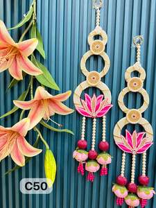 Decorative Fabric <b>Wall</b> Hanging Handmade Home Decor for Stylish Interior Decorations Weddings and Festive Celebrations - Product Image 2