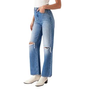 Custom Plus Size Women <b>Jeans</b> Wholesale Distressed <b>Jeans</b> Pants For Women <b>Jean</b> Jackets For Women Distressed <b>Jeans</b> For Women - Product Image 2