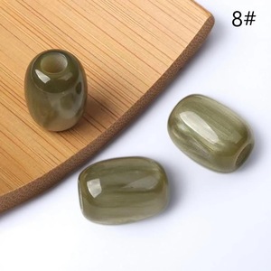 Kit de Bricolage pour Bracelet avec Perles Rondes Facettées en Résine Verte ILAHI, Statuette, Uttar Pradesh ICORB-14879 - Product Image 6