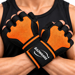 Guantes de Levantamiento de Pesas Personalizados, Guantes de Agarre para Entrenamiento, Venta al Por Mayor, Fabricante OEM ODM, Protección para Gimnasio y Entrenamiento Atlético - Product Image 3
