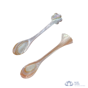 [MEILLEURE NOTATION] |   Cuillère à caviar en nacre faite à la main, manche long, pour repas de luxe, thé, dessert, vente en gros, Vietnam - Product Image 1