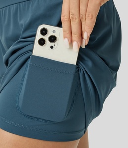 BASRA SPORTS Ladies Lounge Sweat <b>Shorts</b> Regular Summer Activewear Side Pockets Quick Dry Soft Breathable Cotton <b>Elastic</b> <b>Waist</b> - Product Image 5