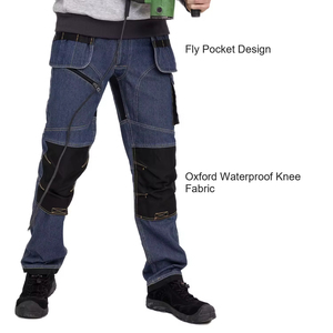 OEM ODM Cargo Pants Workwear Men Wholesale Customized Cargo <b>Trousers</b> Hi <b>Vis</b> Multi Pockets <b>Work</b> <b>Trousers</b> Safety Pants Supplier - Product Image 4