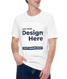 เสื้อยืดคอกลมแขนสั้นผ้าฝ้าย 100% พิมพ์ลายสกรีนโลโก้ OEM ตามสั่ง สำหรับผู้ชายไซส์ใหญ่ ระบายอากาศได้ดี เป็นมิตรกับสิ่งแวดล้อม เหมาะสำหรับใส่ลำลองในฤดูร้อน - Product Image 3