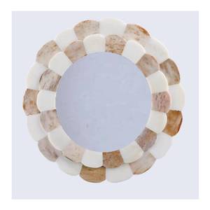 Handmade Oval Scallop Design Bone Inlay Photo <b>Frame</b> Use for Tabletop <b>Picture</b> Living Room Dining Decor <b>Picture</b> Photo <b>Frame</b> Decor - Product Image 5