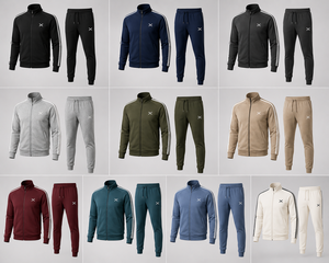 Survêtements pour hommes X Sports City, coupe ajustée personnalisée, mélange de tissus, qualité supérieure, OEM/ODM, look élégant, coupe décontractée, ensembles X Performance - Product Image 6