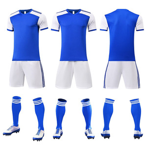 Proveedor de Uniformes de Fútbol Profesional Personalizados, Uniforme de Fútbol Unisex, Fabricante de Camisetas y Pantalones Cortos de Fútbol Personalizados, 100% Poliéster - Product Image 6