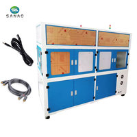 SA-CR0B-02MH Machine entièrement automatique pour couper, enrouler et ligaturer les câbles, pouvant être équipée d'un alimentateur de fil