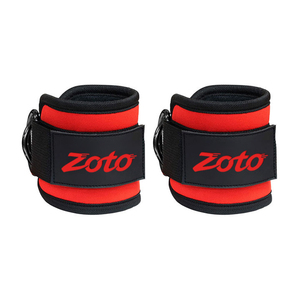 ZOTO <b>Ankle</b> Straps with D Ring Neoprene Padded Gym Straps for Leg Curls & Glute Workout Wholesale - Product Image 2