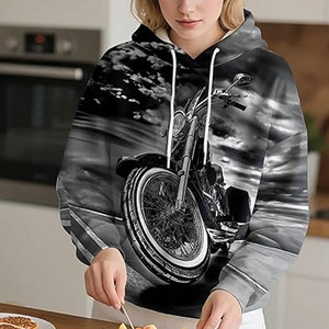 Sudadera con Capucha para Ciclismo de Invierno, de Secado Rápido, Ecológica y Transpirable, para Práctica Profesional - Product Image 3