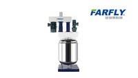 Agitateur à double arbre concentrique FDT pour produits chimiques, engrenages et roulements, capacité 150L, service de personnalisation automatique