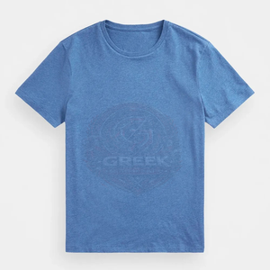 เสื้อยืดโอเวอร์ไซส์สำหรับผู้ชาย ผ้าหนา แขนสั้น ระบายอากาศ แห้งเร็ว ทรงหลวม สไตล์ลำลอง แฟชั่น OEM - Product Image 6