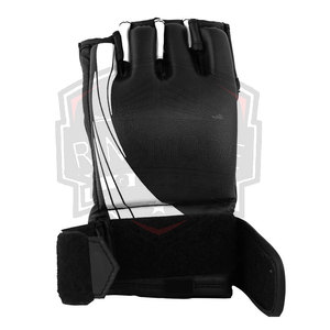 Nouveauté en ligne, meilleure vente, gants de MMA en cuir, antidérapants, sangle de poignet réglable, équipement d'entraînement sportif, disponible en stock - Product Image 5