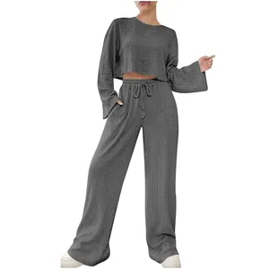 Ensemble de survêtement pour hommes avec logo personnalisé, tenue de sport pour femmes, ensemble sweat-shirt et pantalon de survêtement pour hommes, ensembles unisexes - Product Image 5