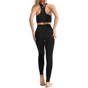 Ensemble de yoga fitness pour femmes anti-rides de haute qualité, dernière mode, léger, confortable, vente chaude, prix abordable - Product Image 4