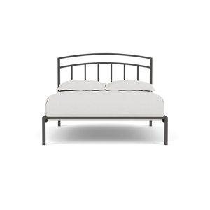 Traditional Solid Wood <b>Bed</b> with Footboard | KD Lattice Panel Bedroom Furniture Wholesale - Product Image 1