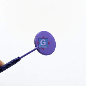 Miroir pour extensions de cils en acier inoxydable de qualité supérieure - Couleurs et tailles personnalisables durables disponibles - Product Image 4