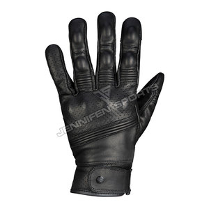 Guantes de Motociclismo para Hombre, con Protección de Nudillos de Carbono, de Cuero, Transpirables, Antideslizantes, para Motocicleta, Equipo para Exteriores - Product Image 3