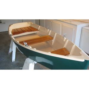 Bateau Atkin Carryme 9 pieds, construit sur mesure, bateau à rames classique en bois, composite en fibre de verre, léger, petit voilier - Product Image 2