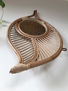 Leaf Shape <b>Mirror</b> For Resort Lobby Entrance And Reception Area Decoration And Artistic Ambience Creation From India - Product Image 6