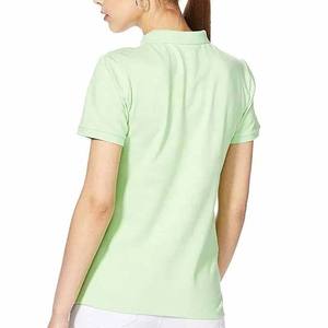 Camiseta Polo para Mujer al por Mayor, 100% Algodón, Cuello con Rayas, Corte Ajustado Informal - Product Image 3