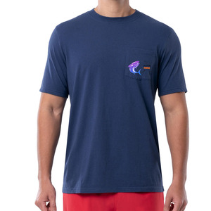 T-shirt personnalisé 100% polyester Dry Fit à manches courtes, respirant, séchage rapide, protection UV 50+, vêtements de pêche pour hommes - Product Image 4