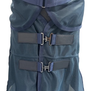 Nuevo Diseño de Equipamiento Equino, Manta Antimoscas para Caballos, Hecha a Medida, Malla Antimoscas de Verano con Capucha Desmontable para el Cuello - Product Image 3