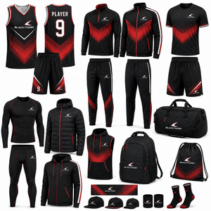Adults Men Custom Embroidery Basketball Jersey Bundle Pack <b>Backpack</b> Basketball Shorts Sleeveless 100% Polyester Quick Dry - Product Image 4