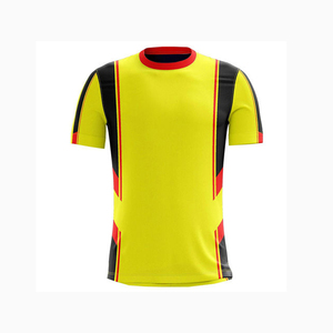 Camiseta de Fútbol de Alto Rendimiento, Transpirable, 100% Poliéster, Antibacteriana, de Secado Rápido, Uniforme Personalizado con el Logotipo del Equipo para Entrenamiento Diario - Product Image 3