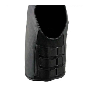 Nouveau design 2026 – Gilet de motard décontracté en cuir pour homme, respirant, imperméable, écologique, automne-hiver, Pakistan - Product Image 4