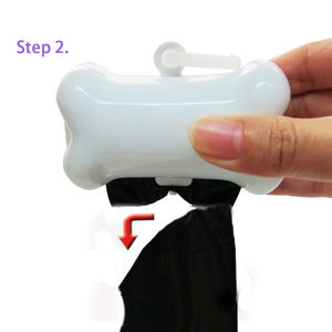 Bolsa de plástico personalizable azul de 2 rollos para caca de perro de Taiwán - Product Image 6