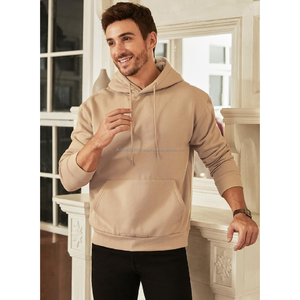 Sweat-shirt à capuche surdimensionné pour homme de qualité supérieure 100% coton molletonné Sweat-shirt pour homme Sweat-shirt à capuche en molleton d'hiver - Product Image 3