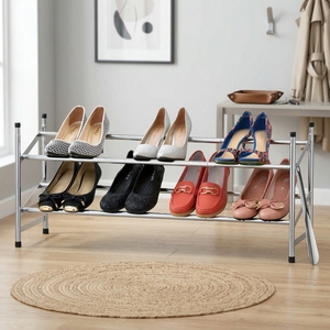MIT DIY Home Storage Furniture Modern Metal Shoe Rack for Entry <b>Shopee</b> Sale EBay Wholesale From Taiwan Manufacturer - Product Image 1