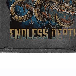 Endless Depth Print <b>Men's</b> Cotton Graphic T-<b>Shirt</b> Round Neck Short Sleeve Casual Summer <b>Shirt</b> - Product Image 6