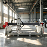 Machine de découpe de pierre CNC certifiée CE, taille personnalisée pour le traitement des dalles de granit et de marbre, avec équipe de support locale réactive