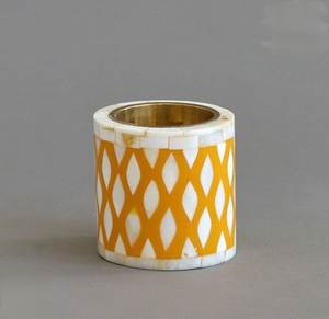 Brûleur à Bakhoor de style arabe avec incrustations en os et résine pour salon, ensemble Mubkhar de style farmhouse, parfum d'ambiance au meilleur prix - Product Image 2