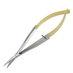 Tijeras Profesionales Curvas de Acero Inoxidable para Cutículas y Cejas, Herramienta de Belleza de Precisión de Alta Calidad - Product Image 4