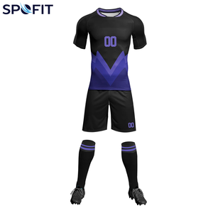 <b>Men</b>’s Soccer Jersey & Shorts Set with Unique Design Top Quality Sublimation Printing Professional Training & Match Soccer Wear - Product Image 1
