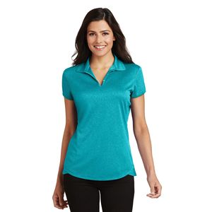 Camiseta Polo para Mujer, Modelo L576, Color Heather - Product Image 1
