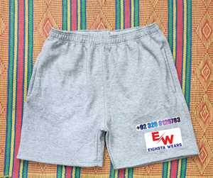 Sports and Fitness Running Shorts Plain Colored Pockets Men's Casual Summer Shorts Elastic Waistband <b>Drawstring</b> - Product Image 5