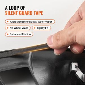 ฝาครอบล้อรถยนต์รุ่น 3 ปี 2017-2023 พร้อมรูสำหรับวาล์ว ขนาด 18 นิ้ว วัสดุ PP รุ่น D0100HRSV1J - Product Image 5