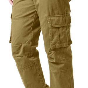 Pantalons cargo pour hommes sur mesure, vente en gros, pantalons de travail décontractés multi-poches, taille élastique, fabricant de vêtements OEM ODM, étiquette privée - Product Image 6