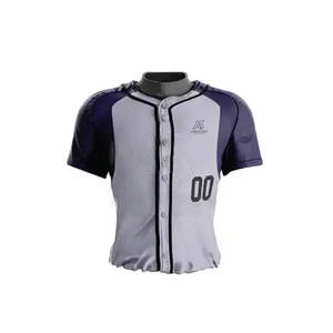 ชุดเบสบอลน้ำหนักเบา สวมใส่สบาย ราคาสมเหตุสมผล ออกแบบโลโก้ตามสั่ง - Product Image 4