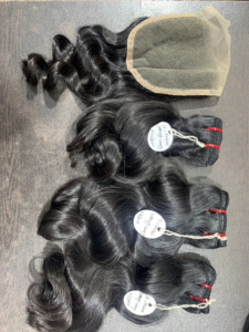 ผมมนุษย์แบบคลื่นผมคนอินเดีย - Product Image 4